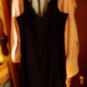 Black cocktail dress